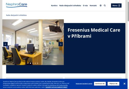 Zobrazit webové stránky Nefrologická ambulance Fresenius Medical Care
