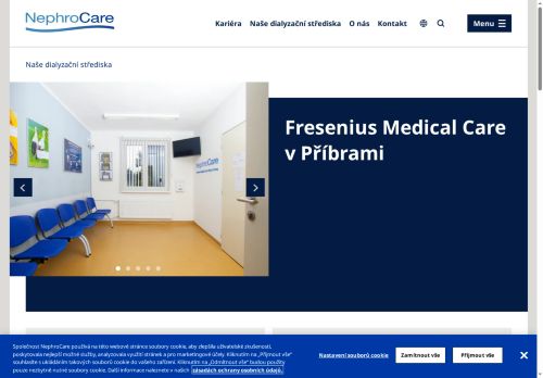 Zobrazit webové stránky Nefrologická ambulance Fresenius Medical Care