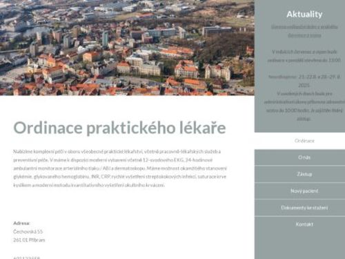 Praktický lékař pro dospělé - MUDr. Stanislav Holiček