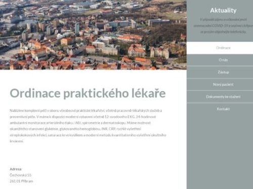 Praktický lékař pro dospělé - MUDr. Stanislav Holiček