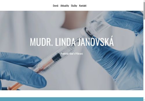 Zobrazit webové stránky Praktický lékař pro dospělé - MUDr. Linda Janovská