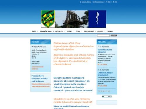 Praktický lékař pro dospělé MeditrinePraktik s.r.o. - MUDr. František Ševčík, MUDr. Irena Zelníčková