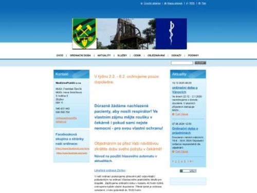 Praktický lékař pro dospělé MeditrinePraktik s.r.o. - MUDr. František Ševčík, MUDr. Irena Zelníčková