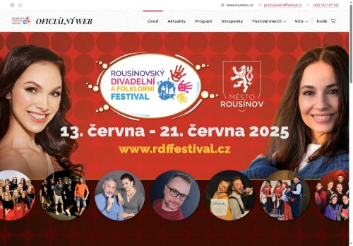 Zobrazit webové stránky Rousínovský divadelní a folklorní festival