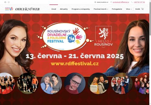Zobrazit webové stránky Rousínovský divadelní a folklorní festival