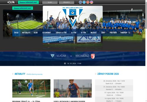 Zobrazit webové stránky FC Sellier & Bellot Vlašim