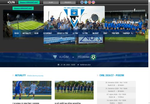 Zobrazit webové stránky FC Sellier & Bellot Vlašim