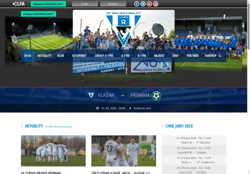 Zobrazit webové stránky FC Sellier & Bellot Vlašim