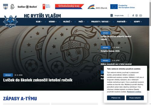 Zobrazit webové stránky HC Vlašim
