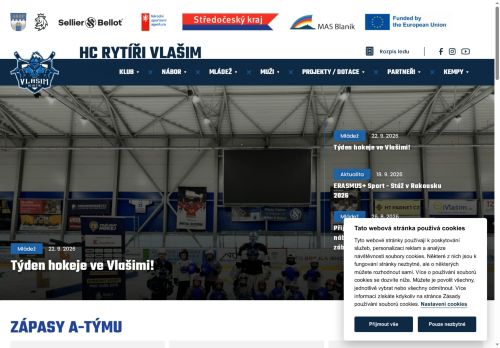 Zobrazit webové stránky HC Vlašim