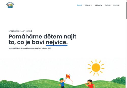 Zobrazit webové stránky Mateřská škola K Vodárně Vlašim