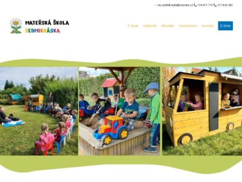 Mateřská škola Sedmikráska Domašín