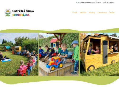 Mateřská škola Sedmikráska Domašín