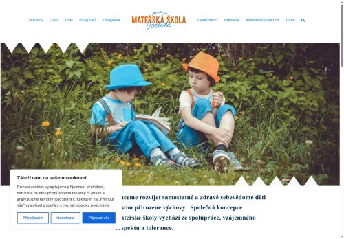 Zobrazit webové stránky Mateřská škola Vorlina Vlašim
