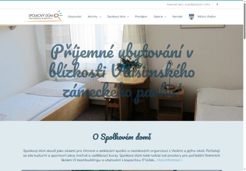 Zobrazit webové stránky Spolkový dům Vlašim