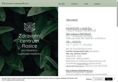 Zobrazit webové stránky AGNI Centrum Rosice