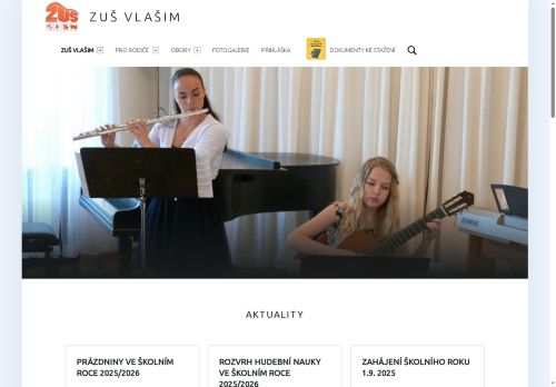 Zobrazit webové stránky Základní umělecká škola Vlašim