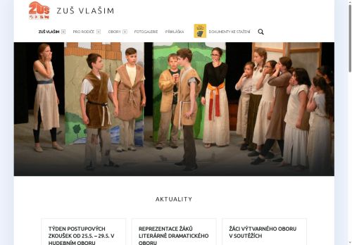 Zobrazit webové stránky Základní umělecká škola Vlašim