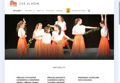 Zobrazit webové stránky Základní umělecká škola Vlašim