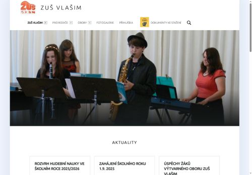 Zobrazit webové stránky Základní umělecká škola Vlašim