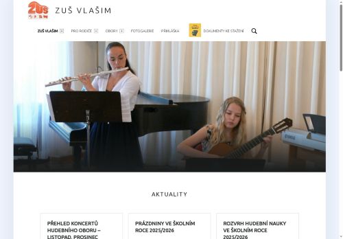 Zobrazit webové stránky Základní umělecká škola Vlašim