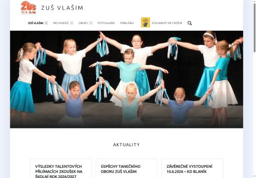 Zobrazit webové stránky Základní umělecká škola Vlašim