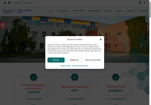 Zobrazit webové stránky Lékařská pohotovostní služba Nemocnice Ivančice