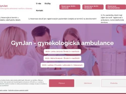 Gynekologie GynJan - MUDr. Lenka Janzová