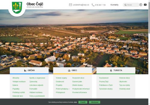 Zobrazit webové stránky Obecní úřad Čejč