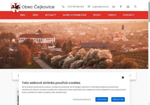 Zobrazit webové stránky Obecní úřad Čejkovice