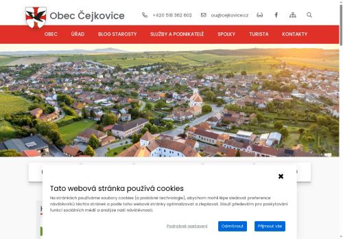 Zobrazit webové stránky Obecní úřad Čejkovice