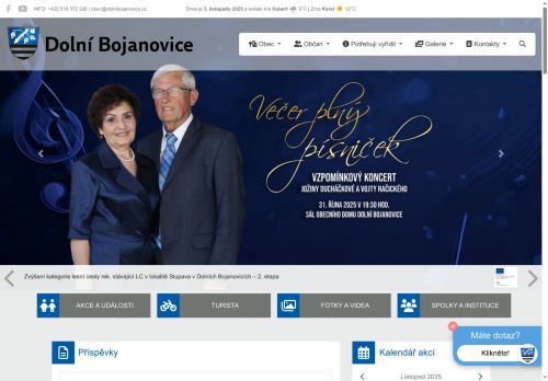 Zobrazit webové stránky Obecní úřad Dolní Bojanovice