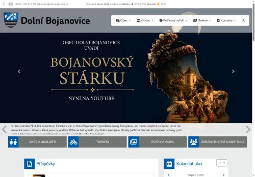 Zobrazit webové stránky Obecní úřad Dolní Bojanovice