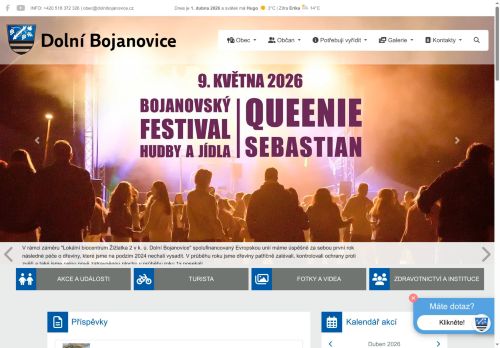 Zobrazit webové stránky Obecní úřad Dolní Bojanovice