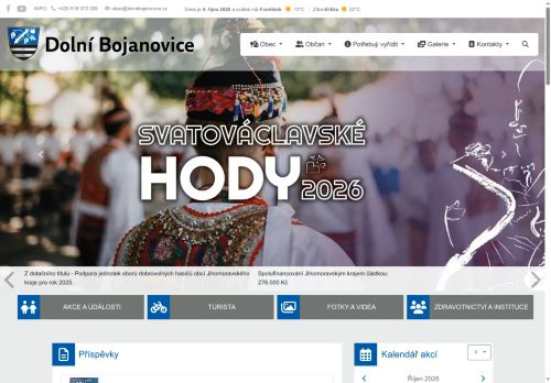 Zobrazit webové stránky Obecní úřad Dolní Bojanovice