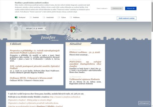 Zobrazit webové stránky Obecní úřad Josefov