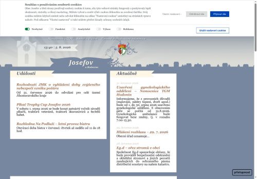 Zobrazit webové stránky Obecní úřad Josefov