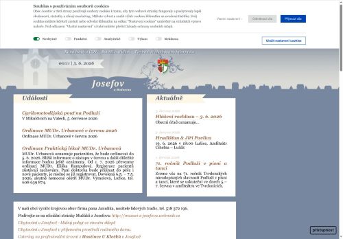 Zobrazit webové stránky Obecní úřad Josefov