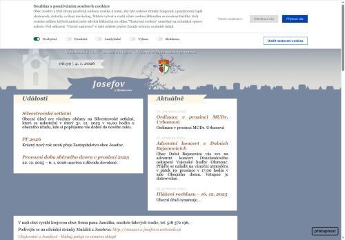 Zobrazit webové stránky Obecní úřad Josefov