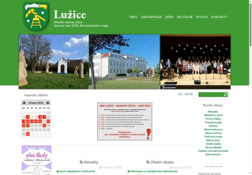 Zobrazit webové stránky Obecní úřad Lužice