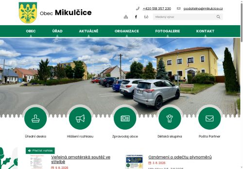 Zobrazit webové stránky Obecní úřad Mikulčice