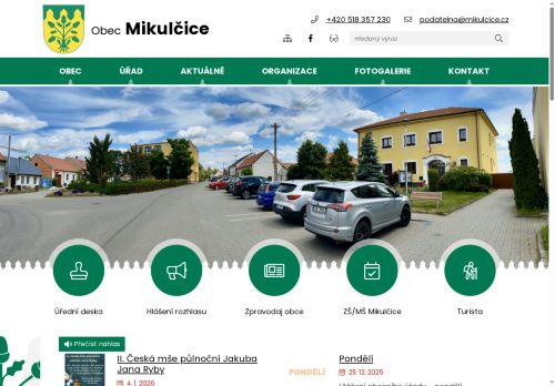 Zobrazit webové stránky Obecní úřad Mikulčice