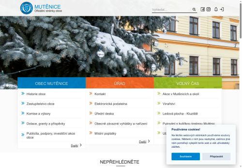 Zobrazit webové stránky Obecní úřad Mutěnice