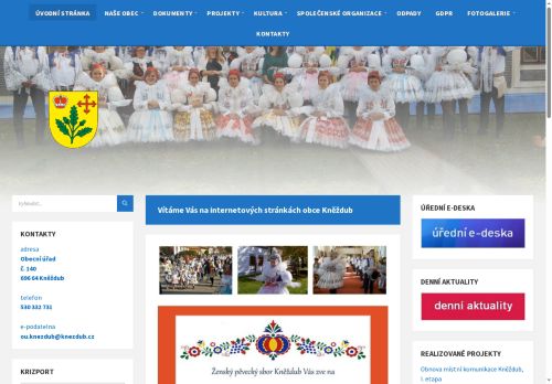 Zobrazit webové stránky Obecní úřad Kněždub