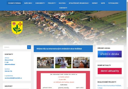 Zobrazit webové stránky Obecní úřad Kněždub