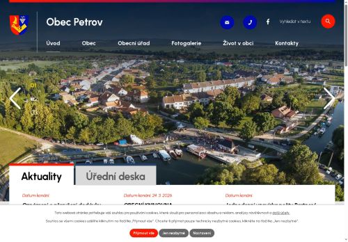 Zobrazit webové stránky Obecní úřad Petrov