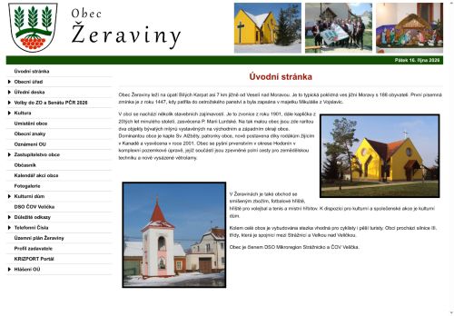 Zobrazit webové stránky Obecní úřad Žeraviny