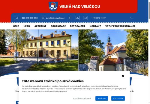 Zobrazit webové stránky Obecní úřad Velká nad Veličkou