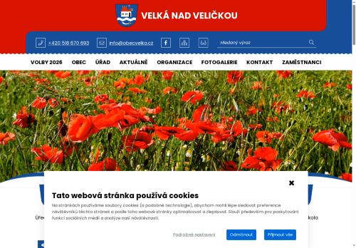 Zobrazit webové stránky Obecní úřad Velká nad Veličkou