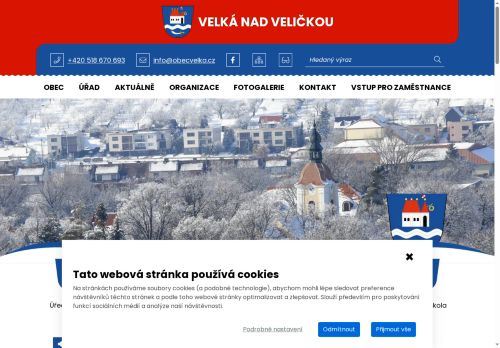 Zobrazit webové stránky Obecní úřad Velká nad Veličkou